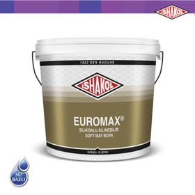 Resim İshakol Euromax Silikonlu Silinebilir Soft Mat Boya - 2,5L / Saf Gri 
