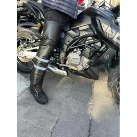 Resim SDT Group Bike Sky Diz & Bacak Koruma Deri Reflektörlü Yağmur & Rüzgar & Soğuğa Karşı Bike Sky (( Motosiklet Sırt Dayama Hediyeli )) 