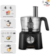 Resim Karaca Premium Mutfak Gıda Hazırlama Seti Mutfak Robotu, Blender Seti 2000w Set 