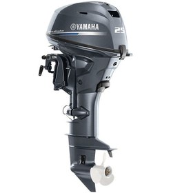 Resim Yamaha 25 Hp Manuel Kısa Şaft 4 Zamanlı Deniz Motoru 