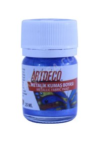 Resim Artdeco Metalik Kumaş Boyası 235 Lapis 