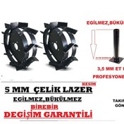 Resim Dalaz, Fırtına 310 7 Hp Marşlı Çapa Makinası Uyumlu Demir Teker Profesyonel Tip 