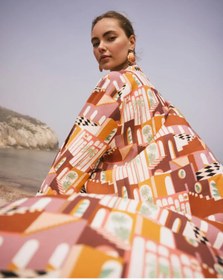 Resim Kadın Azure Club Milos Kimono 