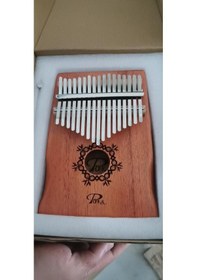 Resim Puka Pk-1k Masif Maun Ağacı 17 Sesli Kalimba 