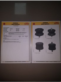 Resim Klima Vrf Takozu 110/1 Tek Taraflı Vakumlu 4 Adet 