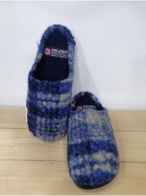 Resim Gezer YENİ SEZON PELUŞLU PAMUKLU KIŞLIK RAHAT TABAN ERKEK EV TERLİĞİ 