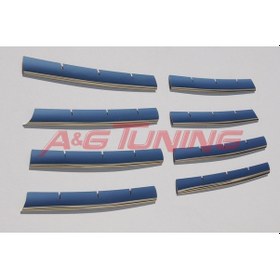 Resim Vw T5 Transporter Krom Ön Panjur 2003-2010 8Prç Paslanmaz Çelik N11.5654 