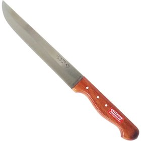 Resim ÖYKÜ VE YİĞİT Bursa Mutfak Ve Ekmek Bıçağı 14,5 Cm, Ahşap Gül Sap 