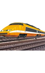 Resim Suncon Sesli ve Işıklı Tren Seti 15 Parça - Turuncu 