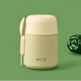 Resim KUT FLY Kitchen Yemek Termosu - Bej - 500 ml 