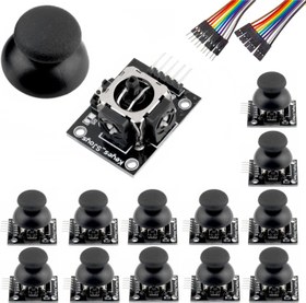 Resim WWZMDiB 12Pcs Dual-Axis Button Joystick Module PS2 Game Joystick Control Stick Sensor for Arduino PS2 Raspberry Pi 