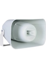 Resim Camimarket Plastik Aqua Horn Hoparlör Trafolu - 20 cm 450 Watt Trafolu 