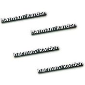 Resim Harman Kardon Hoparlör Amblem Metal Yapışkanlı -1-SET 2-PARÇA 