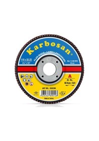 Resim Karbosan Flap Disk Zımpara 115mm 60 Kum 
