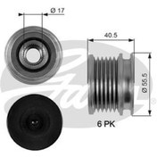 Resim GATES OAP7086 ALTERNATÖR KASNAĞI RULMANLI SPRINTER C SERISI 