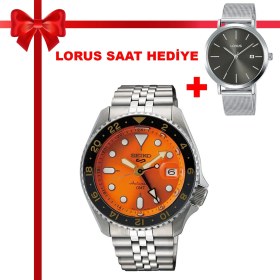 Resim Seiko 5 S5-SSK005K Erkek Kol Saati + Lorus Saat Hediyesi 