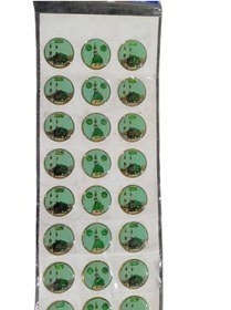 Resim efmues Sticker Kabe fotoğraflı yapışkan sticker 10 adet damla sticker 