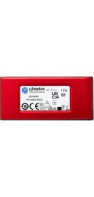 Resim Ontech - 1 Tb Kıngston XS1000 Usb3.2 Gen2 Kırmızı SSD SXS1000R/1000G 