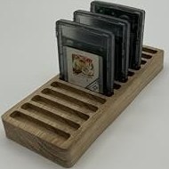 Resim Generisch Gerçek ahşap stand standı 13 Nintendo Gameboy Classic oyun için 