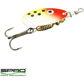 Resim SPRO Spin Verzw 6G Royal/RedHead Döner Kaşık 