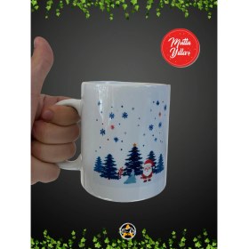 Resim Akgüneş Motogaraj Yılbaşı Kupası – Şık, Eğlenceli ve Yeni Yıl Ruhunu Yansıtan Tasarım ÇİFT YÖNLÜ BASKI 