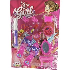 Resim Oyuncak Güzellik Seti 9 Parça Ayakkabılı Set 