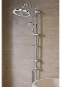 Resim Capella Tepe Yağmurlama Duş Sistemi 304ss Krom 