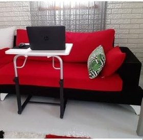 Resim Depolife Notebook Laptop Sehpası Bilgisayar Ders Çalışma Masası Eğim Yükseklik Ayarlı Katlanır 