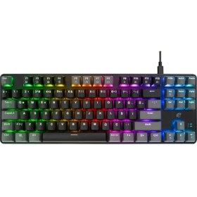 Resim Acer Emachines, EAK87, Siyah/gri, USB Kablolu, Rgb Backlight, Red Switch, Mekanik, Türkçe Q, 87 Tuşlu, Gaming Klavye 