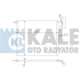 Resim KALE 384800 Klima Radyatoru ( Bmw E83 ) 17113400400 (WF391582) 