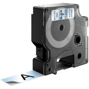 Resim Printpen Dymo D1 Serisi Seffaf Etikete Siyah 45800 19mmx7m 