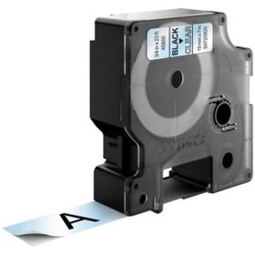 Resim Printpen Dymo D1 Serisi Seffaf Etikete Siyah 45800 19mmx7m 