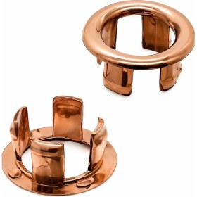 Resim vitrinbanyo Pop Up Lavabo Sifonu Rose ve Lavabo Yüzüğü Rose 