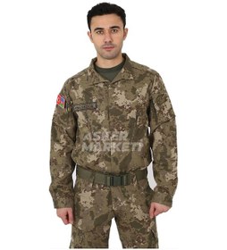 Resim Yeni Tsk Kamuflaj Gömlek - Askeri Gömlek Çok Renkli 