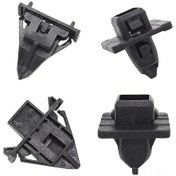 Resim Mufunye Toyota Fj Cruiser 2007-2014 İçin Siyah Nilon Tutucu Seti, Uyumlu, Kolay Kurulum, 4 Adet 61991-35010, 61992-35010, 61118-35010 