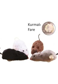 Resim Kurmalı Fare Kedi Eğitim Oyuncağı 