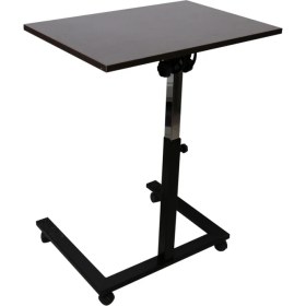 Resim Hodbehod Portatif Katlanabilir Yerden Yükseklik Ve Eğim Ayarlı Laptop Sehpası Ders Çalışma Masası 