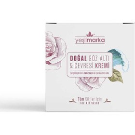 Resim Yeşilmarka Doğal Göz Altı ve Çevresi için Bakım Kremi 50 G 