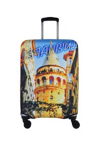Resim Louisiana Polo Büyük Boy Valiz Kılıfı, Bavul Kılıfı, Valiz & Bavul Koruyucu Vk018 