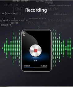 Resim JUNGLEE Dokunmatik Ekranlı Bluetooth Lu Mp3 Mp4 Player Dahili Hoparlör Müzik Çalar 4gb Hafızalı Mp Player 