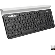 Resim Logitech K780 Multi-Platform İngilizce Q Kablosuz Klavye 
