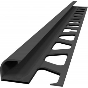 Resim 10 mm Alm. Mat Siyah Seramik Iç Köşe Profili 