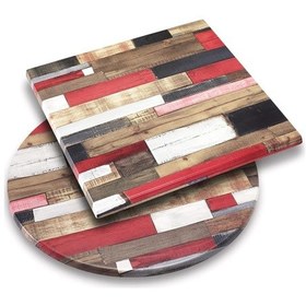 Resim Formoutdoor Werzalit Redden Wood Masa Tablası 
