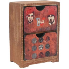 Resim HediyeKanalı Twenty One Pilots El Yapımı Şifonyer 