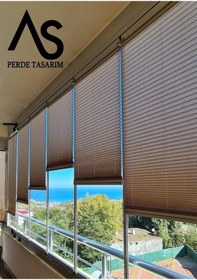 Resim As Perde Plise Perde 