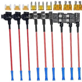 Resim Kamyonlar Ve Tekneler İçin 3 Tip Sigortalı Devre Adaptörü Ve Sigorta Kiti - Kaiyi 