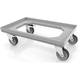 Resim DERA Plastik Kasa Taşıma Arabası 