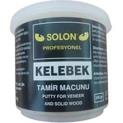 Resim Çok Amaçlı Ahşap Parke Masa Sehpa Çizik Çok Amaçlı Tamir Dolgu Macunu Kelebek 240 gr 