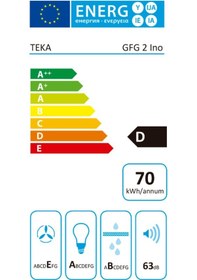 Resim Teka GFG2 SS Gömülebilir Aspiratör 40446753 