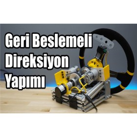Resim 3dbaskisepeti Ffb900 Derece F1 Direksiyon Seti (PADDLLE SHİFT'Lİ)(SADECE PLASTİK PARÇALAR-MOTOR-ELEKTRONİK HARİÇ) 